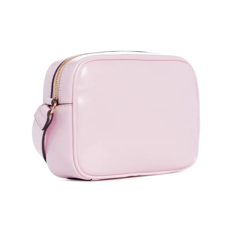 GUESS Artificial Leather Shoulder Bag, Crossbody Bag Mini Women's Light Pink-1