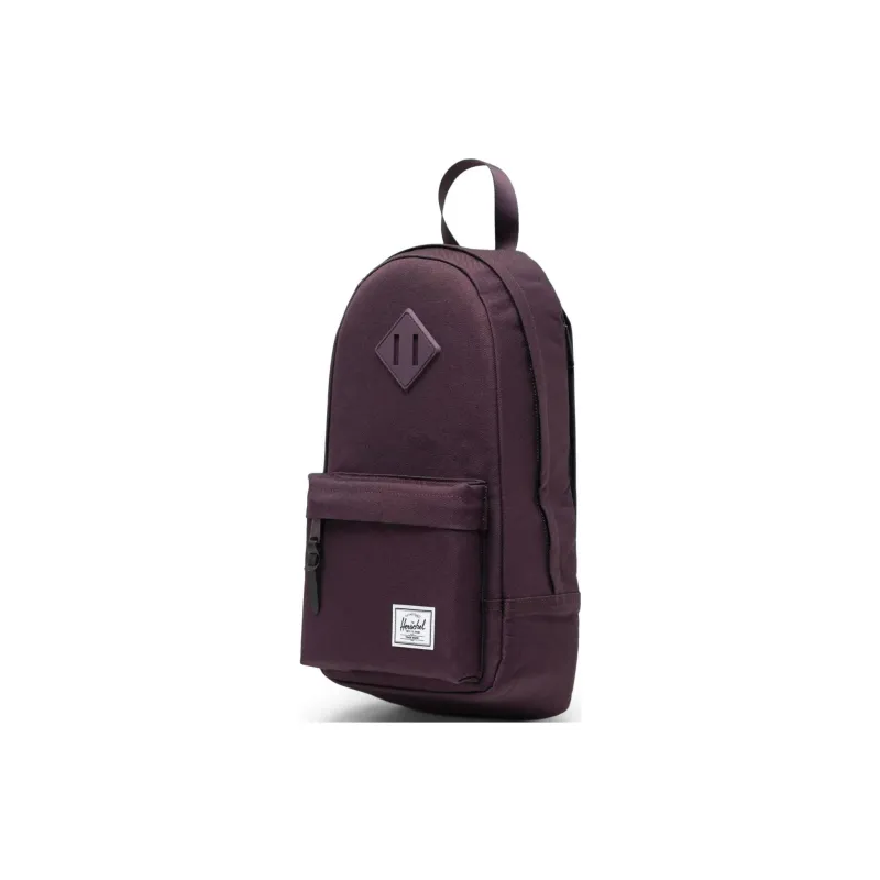 Herschel EcoSystem™ Recycled Fabric Crossbody Bag Shoulder Bag Unisex Plum-Colored-2