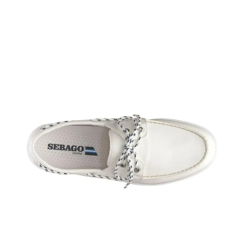 Sebago Jackman Boat Shoes Men's White-2