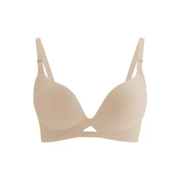 Flowers In Water Bra Women's Milk White