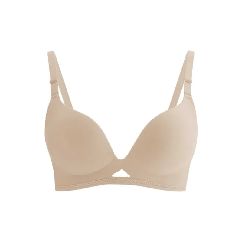 Flowers In Water Bra Women's Milk White-0