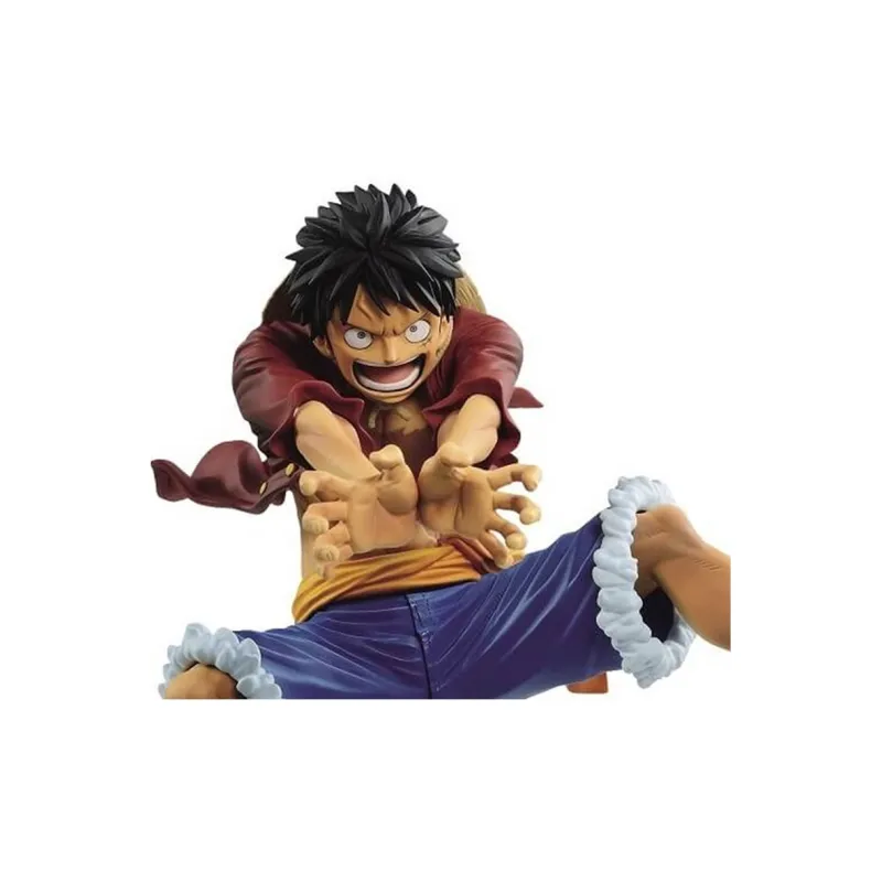 BANPRESTO One Piece Maximatic Monkey D. Luffy Ii Figure Blue & Red-2