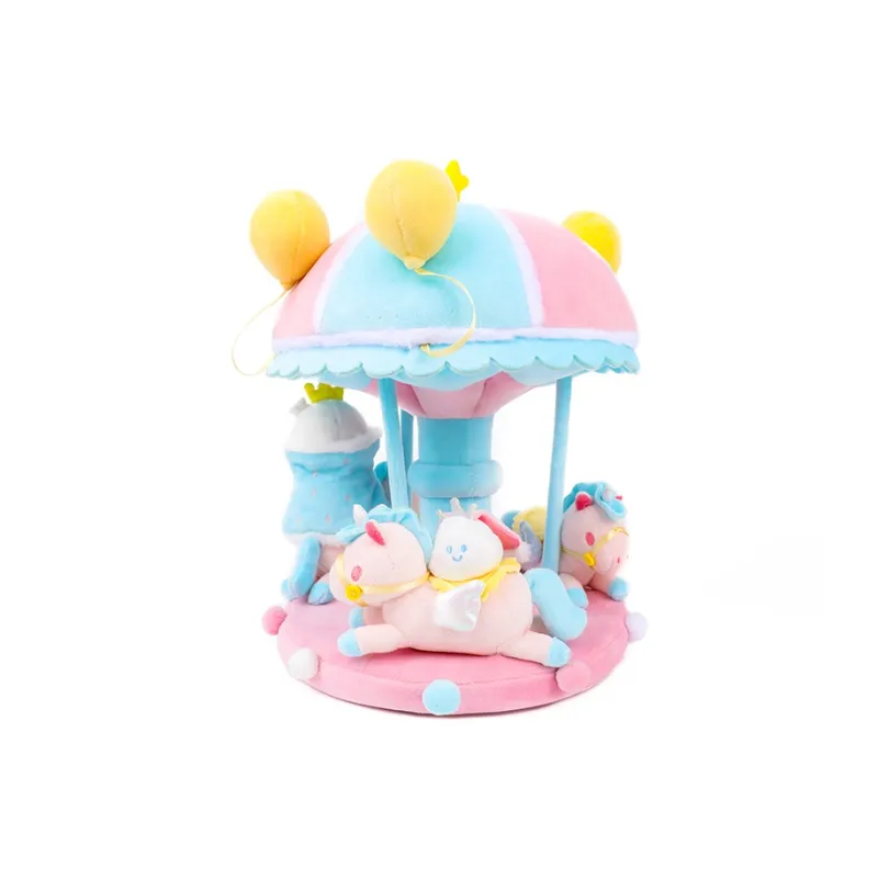 POP MART BOBO&COCO Carousel Dolls Plush Doll 27cm Height-2