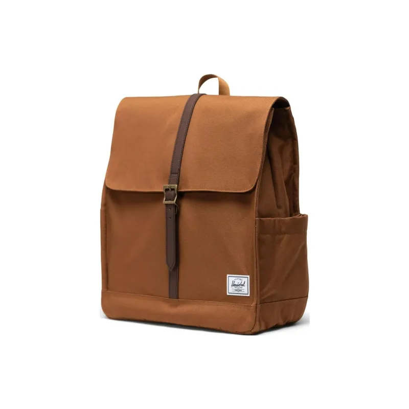 Herschel EcoSystem™ 600D Fabric Backpack Unisex Rubber Brown-1