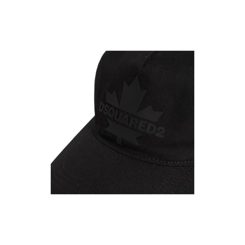 DSQUARED 2 Maple Leaf appliqué Baseball Cap-2