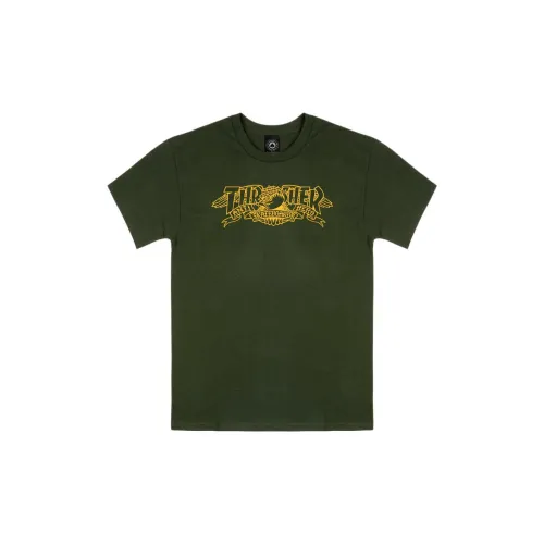 Thrasher T-Shirts Unisex Forest Green