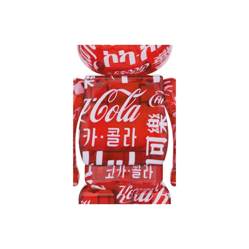 BE@RBRICK Atmos X Coca Cola Clear/Red-2