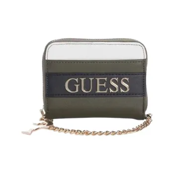 GUESS Artificial Leather Wallet Regular Women's Green
