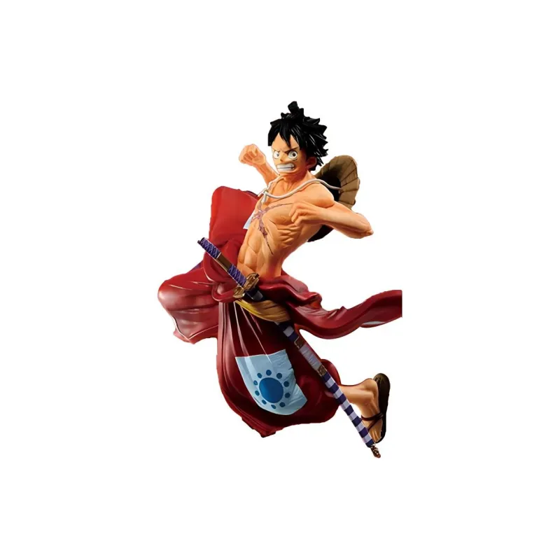BANDAI Monkey D. Luffy One Piece Land Of Harmony Scale Figures-0