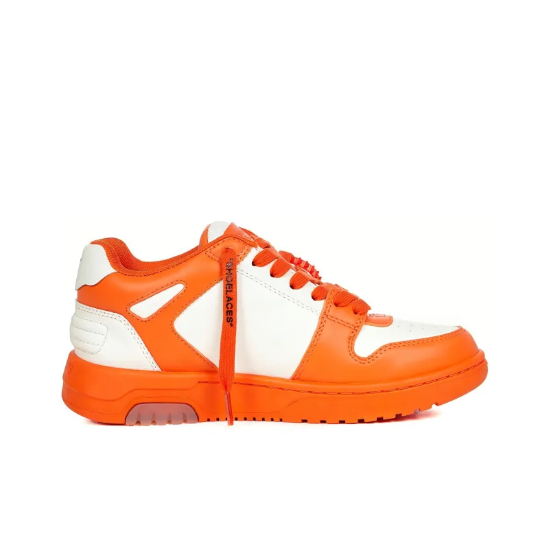 OFF WHITE Out Of Office Low Sneakers White/Orange Women's-1