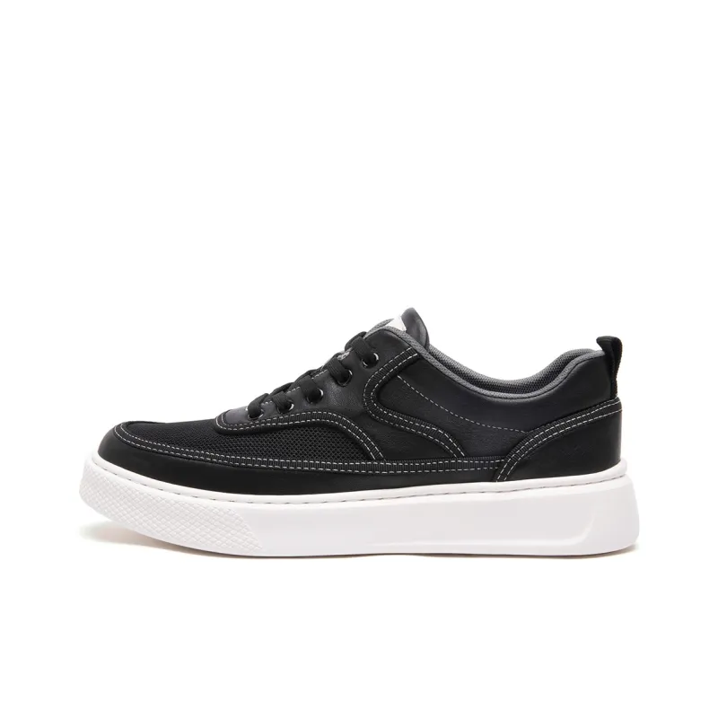 Anthony Miles Slip Resistant Breathable Lightweight Low Top Casual Shoes Men's Black-0
