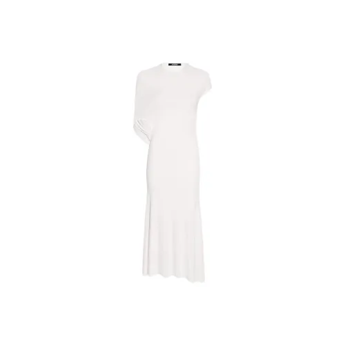 Jacquemus 2024 Autumn/Winter Collection Short-Sleeved Dresses Women's White