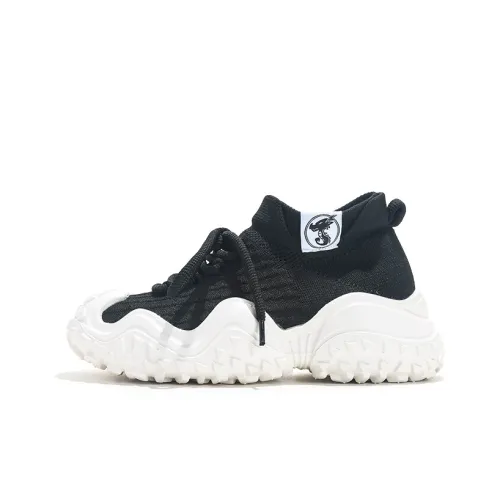 Jifffly Cushioned Anti Slip And Wear Resistant Lightweight Mid Top Chunky Sneakers Unisex