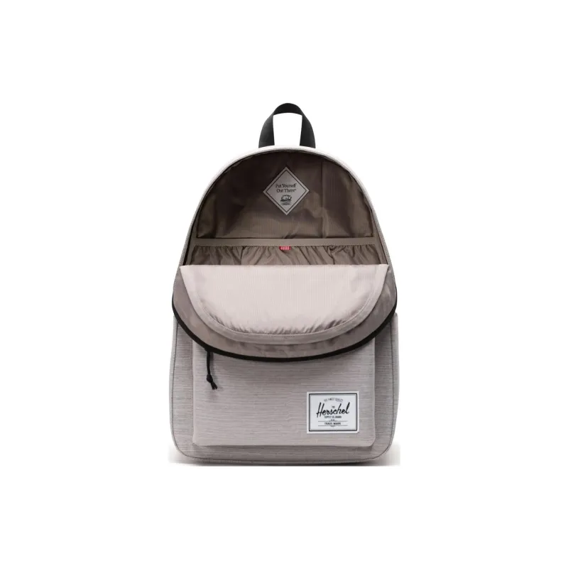 Herschel Recycled Fabric Backpack Extra Large Unisex Light Gray-1