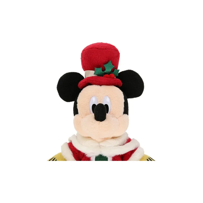 Disney Christmas Series Beige Chip Dolls Plush Pendant 18cm High-2
