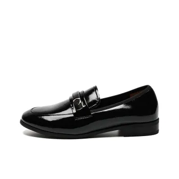 CAIHEE Loafers Women's Black/Ecru