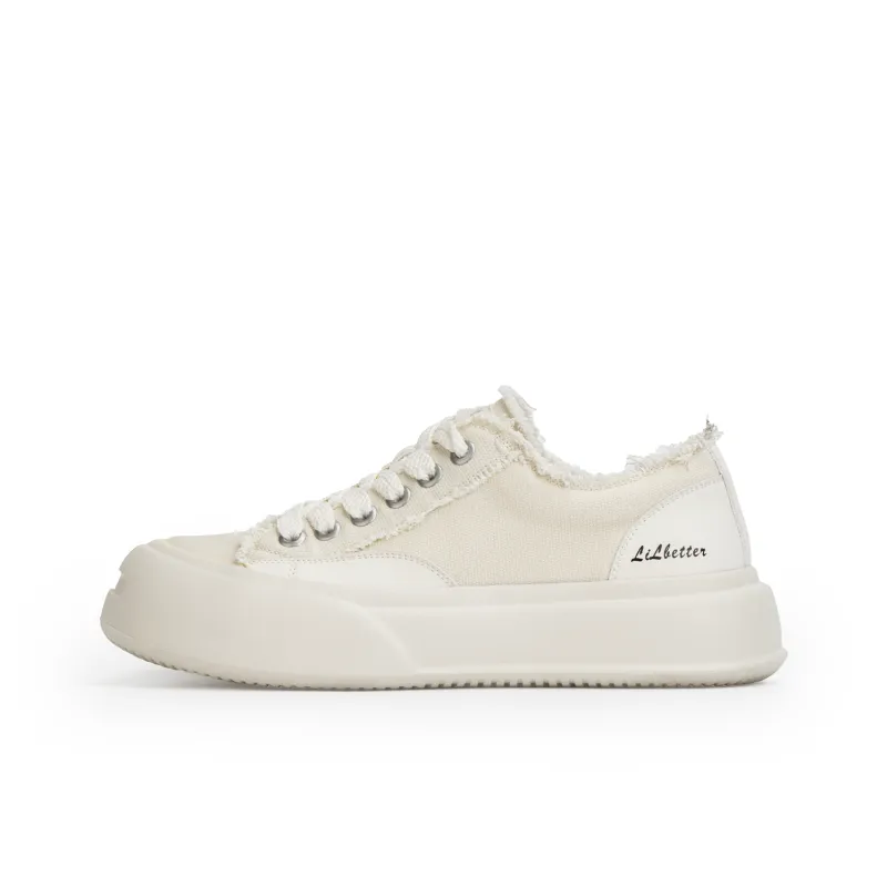 Lilbetter Good Received Durable Breathable Lightweight Low-Top Canvas Shoes Men's-0