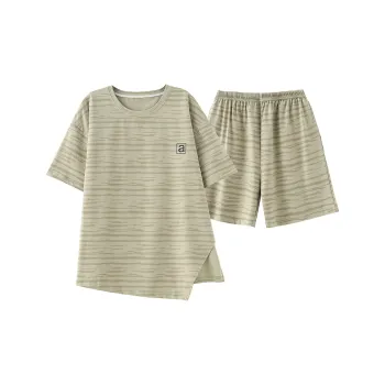 CAIHENGTONG Pajama Set Women's Twilight Green