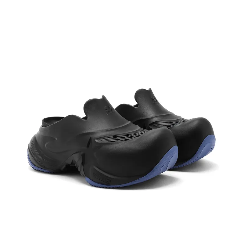 STARTER Slip Resistant Wrap toe Slippers Men's Black-2