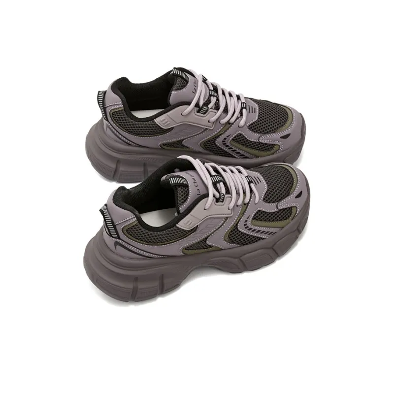 La Chapelle Anti Slip Wear Resistant Low Top Chunky Sneakers Women's-6
