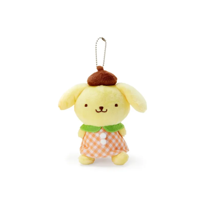 Sanrio Pompompurin Floral Styling Pendant Dolls Plush Doll 15.4cm Height-2