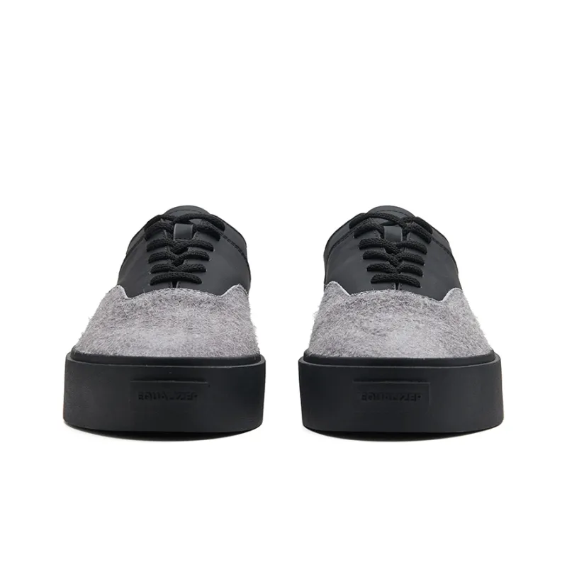 EQLZ EQUALIZER Fault 22LO Wear-resistant And Lightweight Low-Top Skateboard Shoes Unisex Black Gray-3