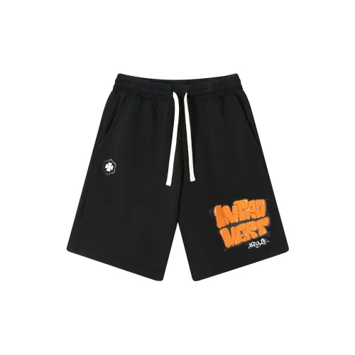 WOLF CODE Casual Shorts Unisex Black