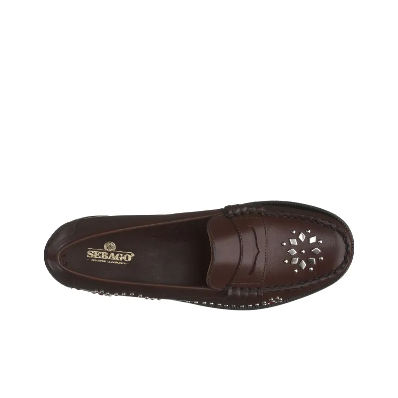 Sebago Dandette Loafers Women's Dark Brown-2