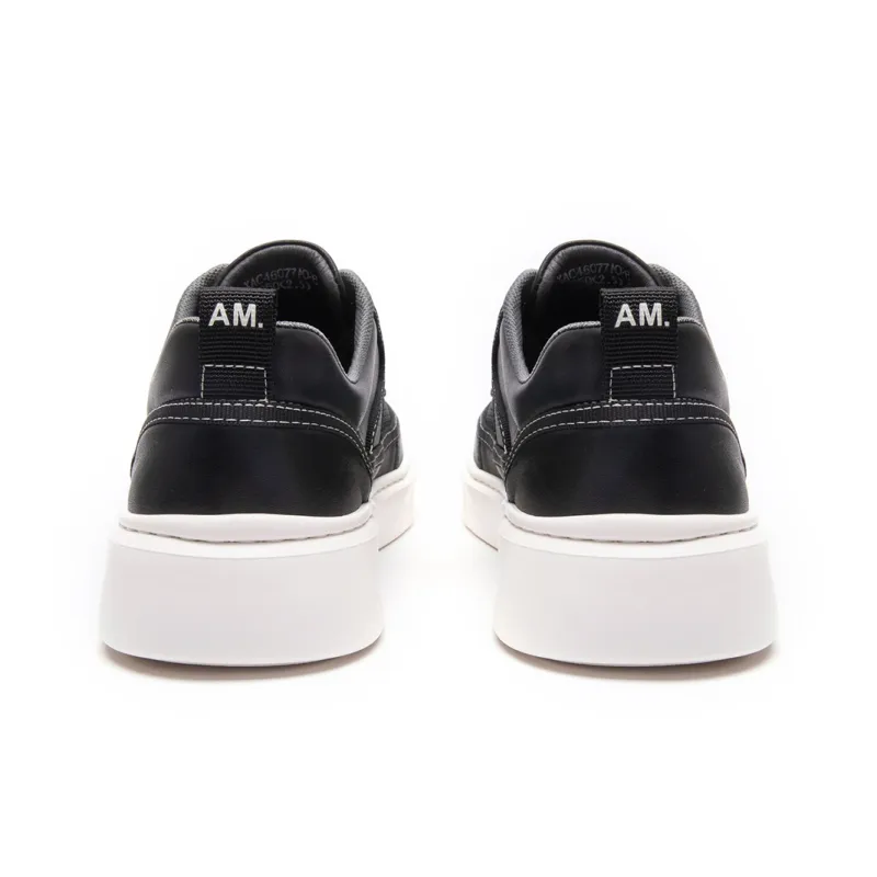 Anthony Miles Slip Resistant Breathable Lightweight Low Top Casual Shoes Men's Black-4