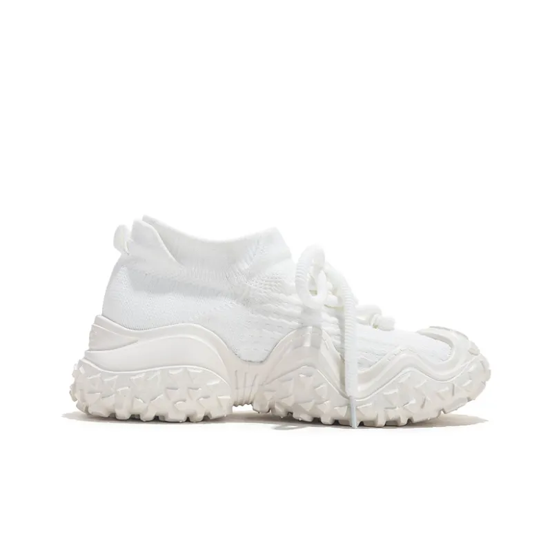 Jifffly Cushioned Anti-Slip And Wear-Resistant Lightweight Mid-Top Chunky Sneakers Unisex-8