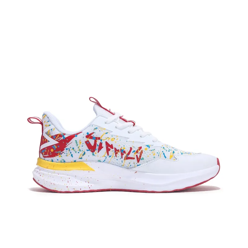 Jifffly Cushioning Anti Slip And Wear Resistant Height Increasing Low Top Running Shoes Unisex China Red-1
