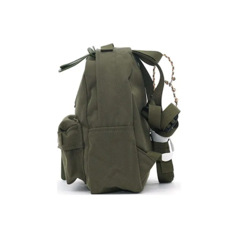 CILOCALA Nylon Backpack Extra Small Unisex Spinach Green-2