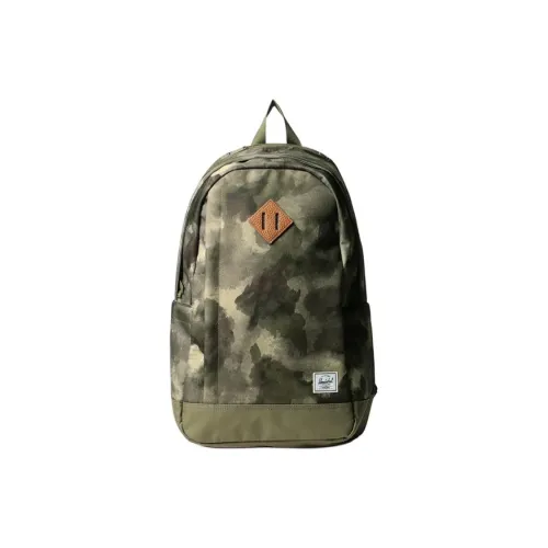 Herschel EcoSystem Fabric Backpack Unisex Painted Camouflage