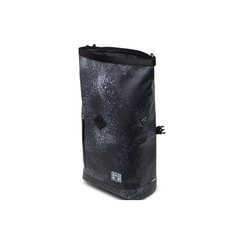 Herschel Recycled Fabric Backpack Unisex Spray Paint Black-1