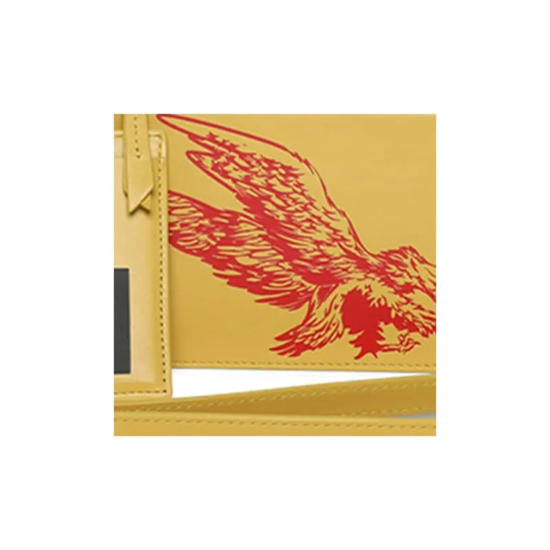 Lanvin X Future Leather Eagle-print Pouch-3