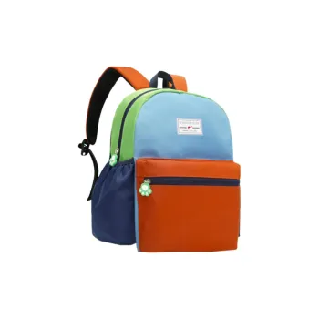 Warrior Nylon Backpack Men's Orange Red