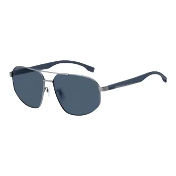 HUGO BOSS   Aviator Sunglasses Men's Silver