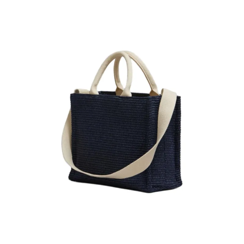 MARNI Tropicalia Logo Embroidered Small Tote Bag-2