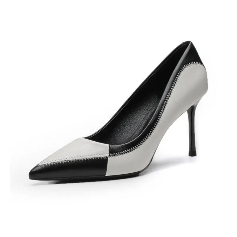 Ainer-cat Slim Heel High Heels Women's-7