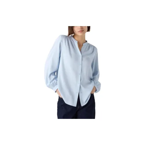 UNIQLO Shirts Women's Aqua Blue