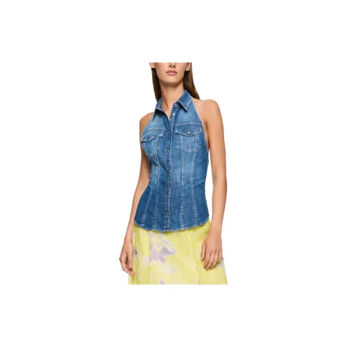 Dondup Shirts Women's Blue