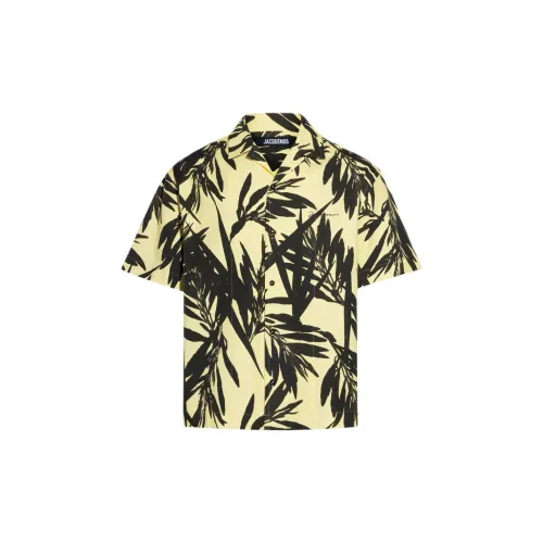 Jacquemus Shirts Men Black Yellow