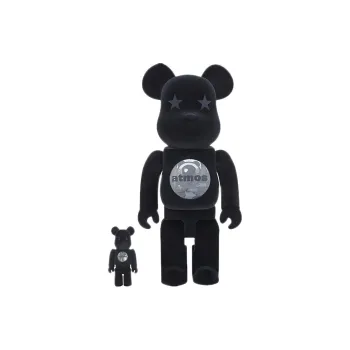 BE@RBRICK 1000%400%100% Atmos Black Trendy Figures 7cm/28cm/70cm