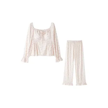 Colorful Pajama Set Women's Sunny Day