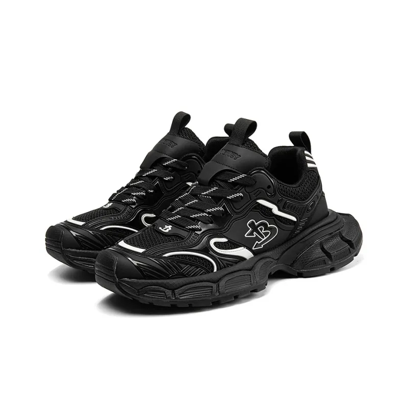 BANGNEY Durable Breathable Low-Top Chunky Sneakers Men's-2