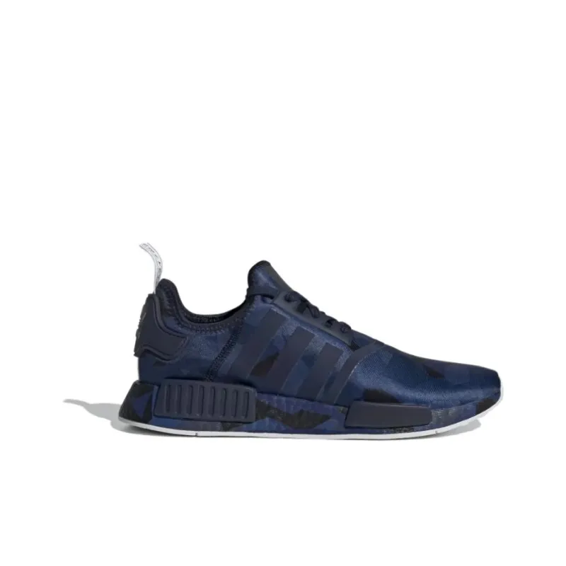Adidas Originals Nmd R1 Fractal Camo Collegiate Navy-1