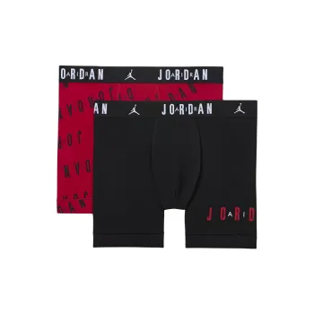 JORDAN Dri FIT Cotton Essentials Men's Flight Boxer Briefs 2 Pack