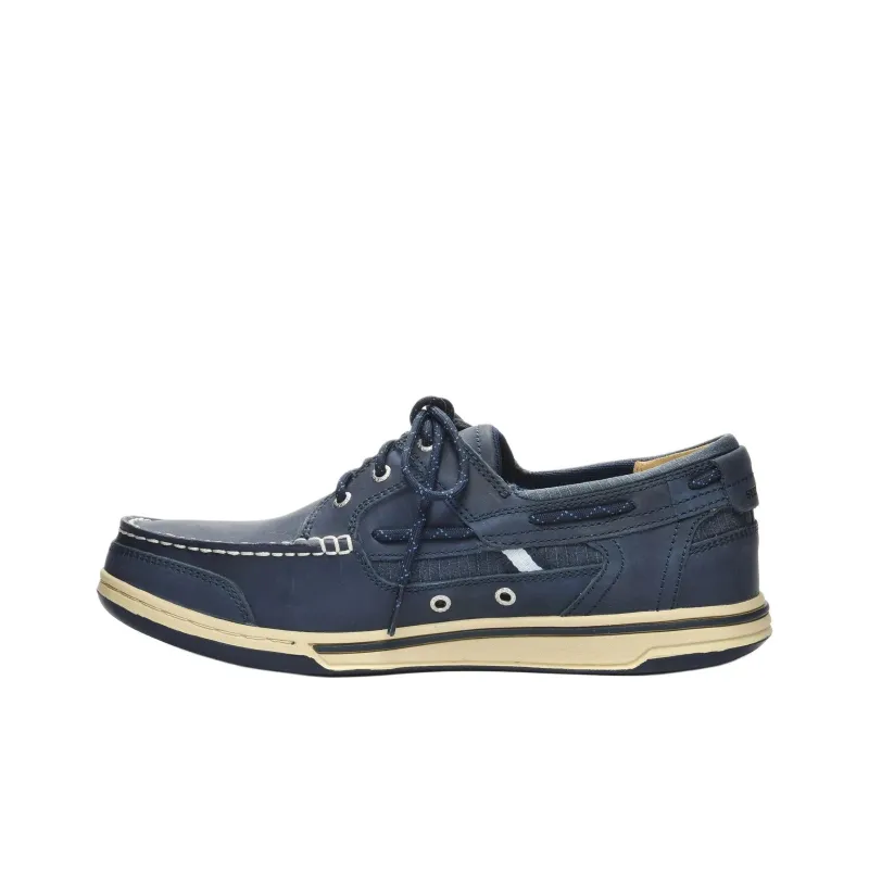 Sebago Triton Boat Shoes Men's Blue-0