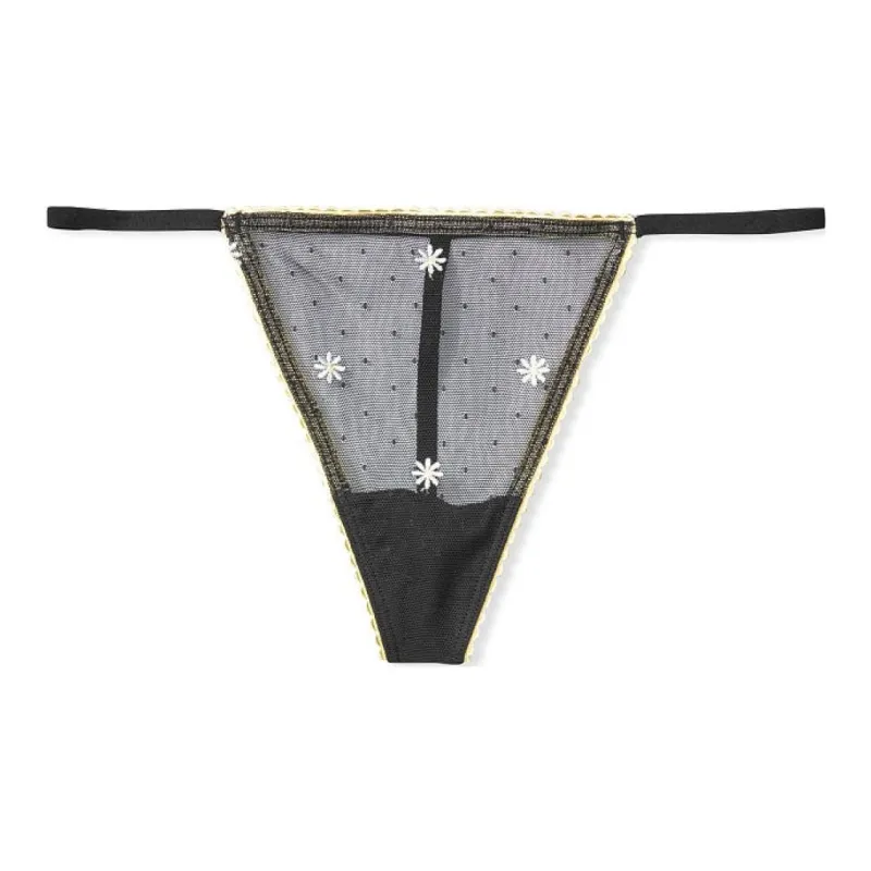 Victoria's Secret THE LACIE Underpants Women's 1 Pack Black-0