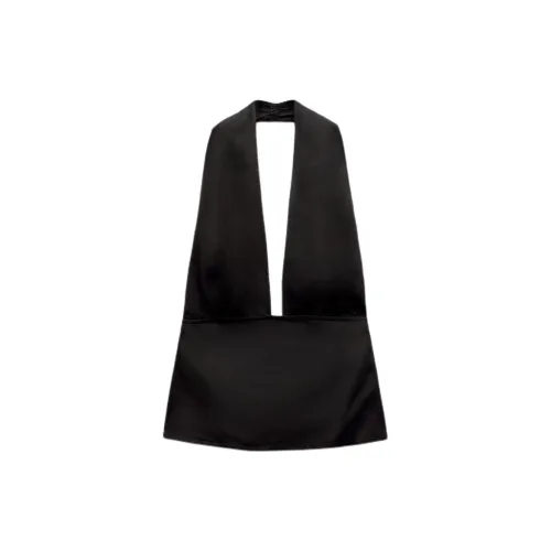 ZARA Trf Camisoles Women's Black